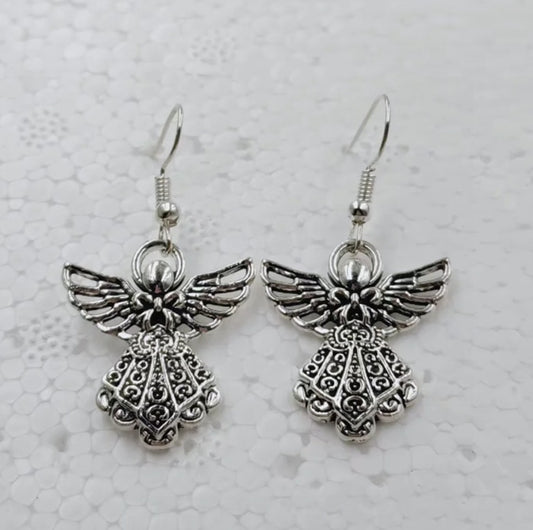 Angel Decor Drop Earrings Fashion Party Girls Pendant Earrings Women Jewelry