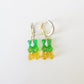 26 Styles Rhinestone Resin Bear Lady Cute Dangle Earrings for Women Jewelry