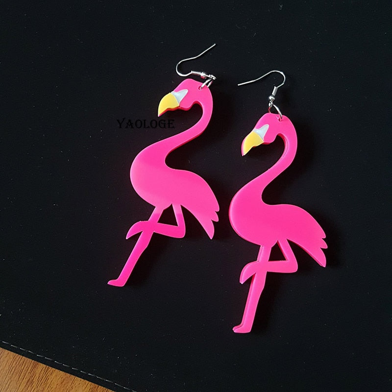 27 Styles Animals Birds Drop Earrings Cartoon Art Women Party Jewelry Ear