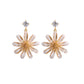 Flower Stud Earrings Wedding Party Birthday Gift Jewelry Cute Earrings
