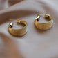 15 Styles Pearl Flower Style Hoop Stud Earrings Luxury Wedding Party Fashion