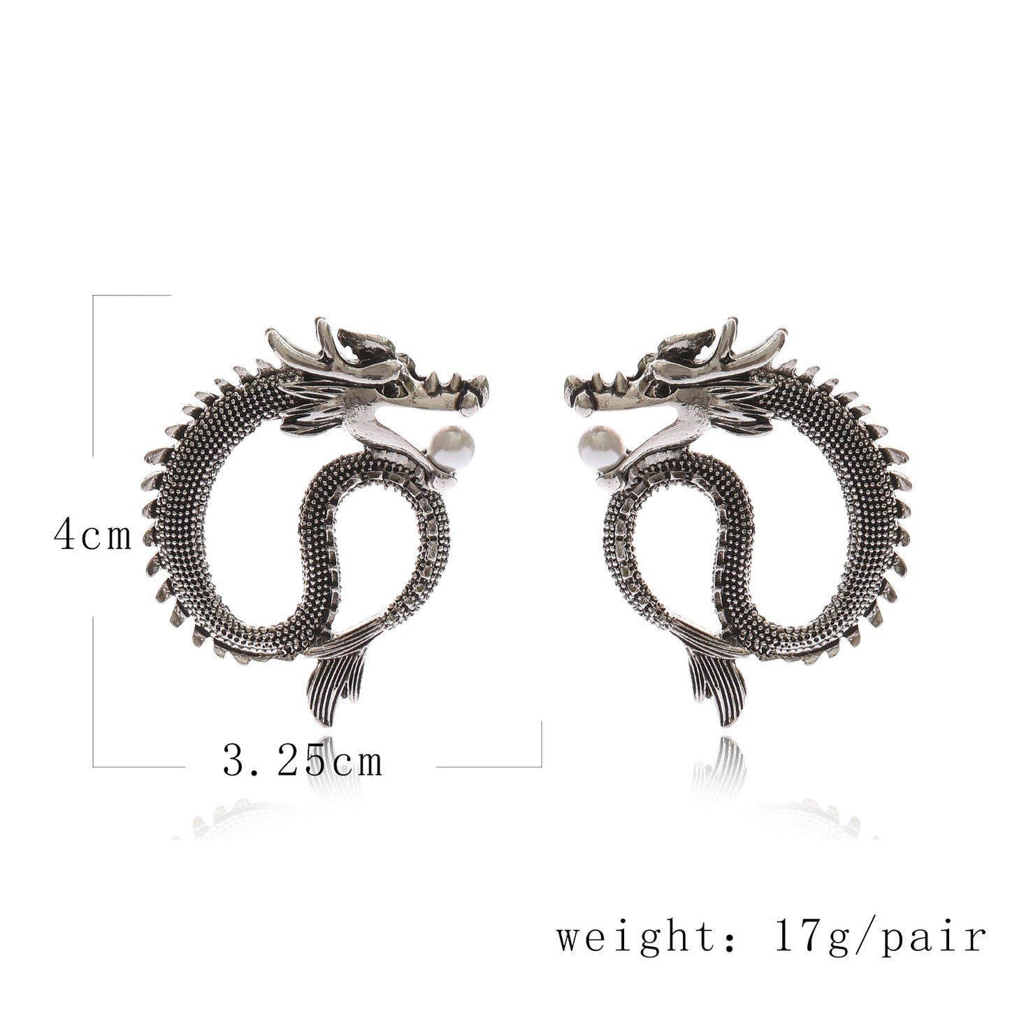 Unusual Dragon Drop Earrings Women Travel Fashion Cartoon Earrings Creative