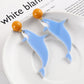 47 Styles Guitar Fish Eye Acrylic Drop Earrings Female Travel Cartoon Earrings