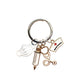 4 Styles Injection Syringe Stethoscope Nurse Cap Cartoon Keyring Cute Creative
