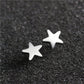 12 Styles Tiny Minimalist Stainless Steel Stud Earrings Women Jewelry Small