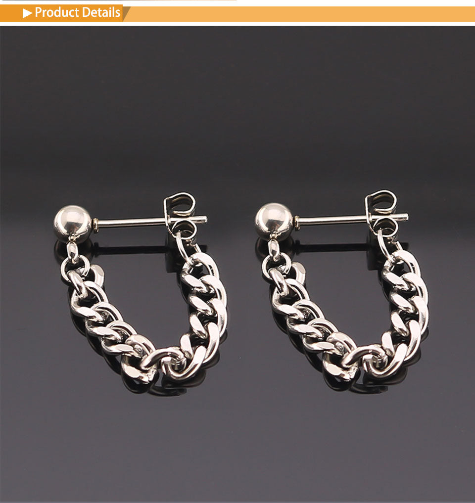 Chain Drop Earrings Women Gifts Earring Cute Girls Eardrop Jewelry