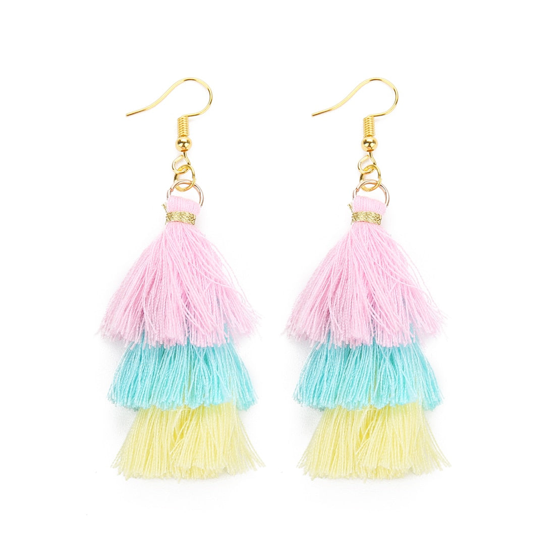 22 Styles Layered Bohemian Tassel Dangle Earrings Women Fashion Modern