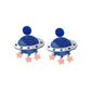 37 Styles Smile Knife Holographic Design Exquisite Drop Earrings Women Travel