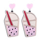 51 Styles Robot Donut Panda Lightning Drop Earrings Women Travel Fashion Cartoon