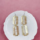37 Styles Smile Knife Holographic Design Exquisite Drop Earrings Women Travel