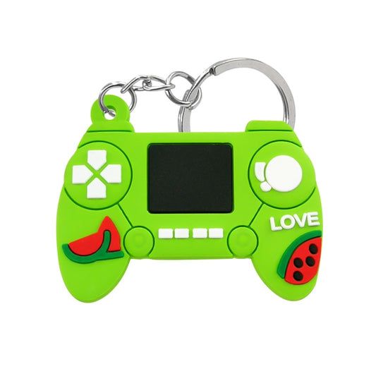 Watermelon Decor Gamepad PVC Keyring Cute Cartoon Style Keychains Bag Car