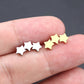 Long Star Earrings Stainless Steel Stud Earrings Starfish Gold earrings Big Star