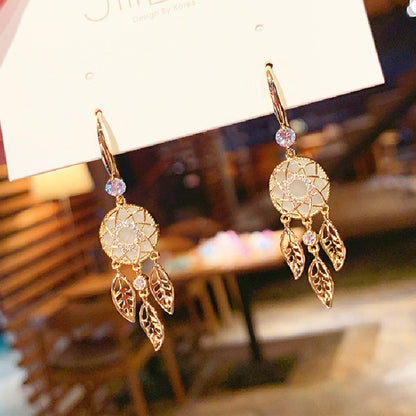 Delicate Tribal Design Drop Earrings Women Girl Party Gift Fashion Ear Jewelry