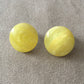Trendy Cute Small Round Acrylic Stud Earrings for Women Fashion Jewelry