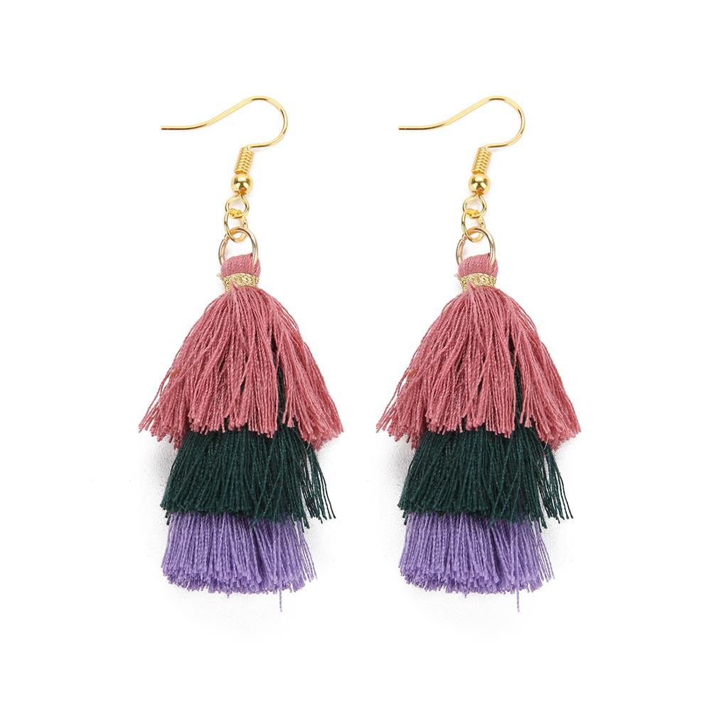 22 Styles Layered Bohemian Tassel Dangle Earrings Women Fashion Modern