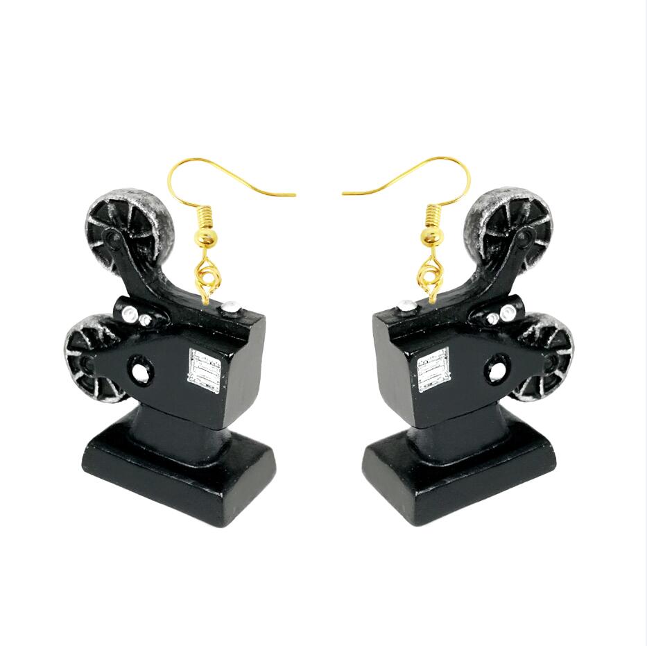 Retro Movie Camera Drop Earrings Cartoon Art Women Party Jewelry Ear Fashion