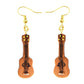 Guitar Drop Earrings Women Art Fashion Cartoon Earrings Creative Jewelry