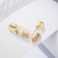 28 Styles Safety Pin Stud Earrings Paper Clip Pin Earrings Minimalist Fashion