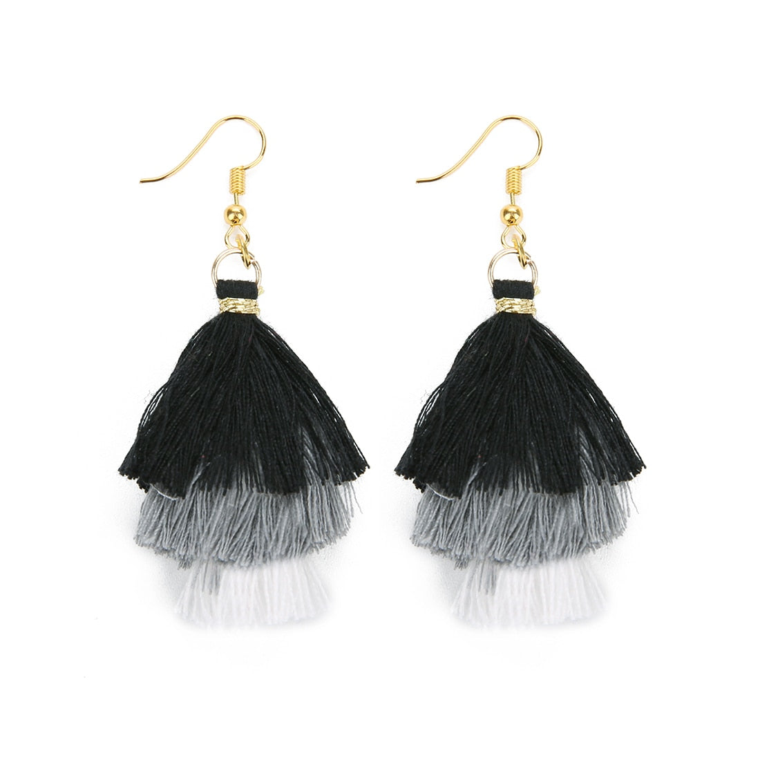 22 Styles Layered Bohemian Tassel Dangle Earrings Women Fashion Modern