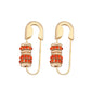 28 Styles Safety Pin Stud Earrings Paper Clip Pin Earrings Minimalist Fashion