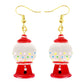 Gum Machine Drop Earrings Women Art Fashion Cartoon Earrings Creative Jewelry
