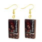 Resin Funny Food Chocolate Drop Earrings Women Creativity Jewelry Cute Earring