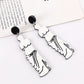 51 Styles Robot Donut Panda Lightning Drop Earrings Women Travel Fashion Cartoon