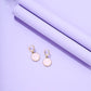 White Smile Pendant Drop Earrings Women Girl Fashion Trendy Jewelry Accessories