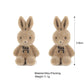 Khaki Bunny Stud Earrings Fashion Women Summer Party Jewelry Girls Gifts