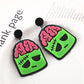 51 Styles Robot Donut Panda Lightning Drop Earrings Women Travel Fashion Cartoon