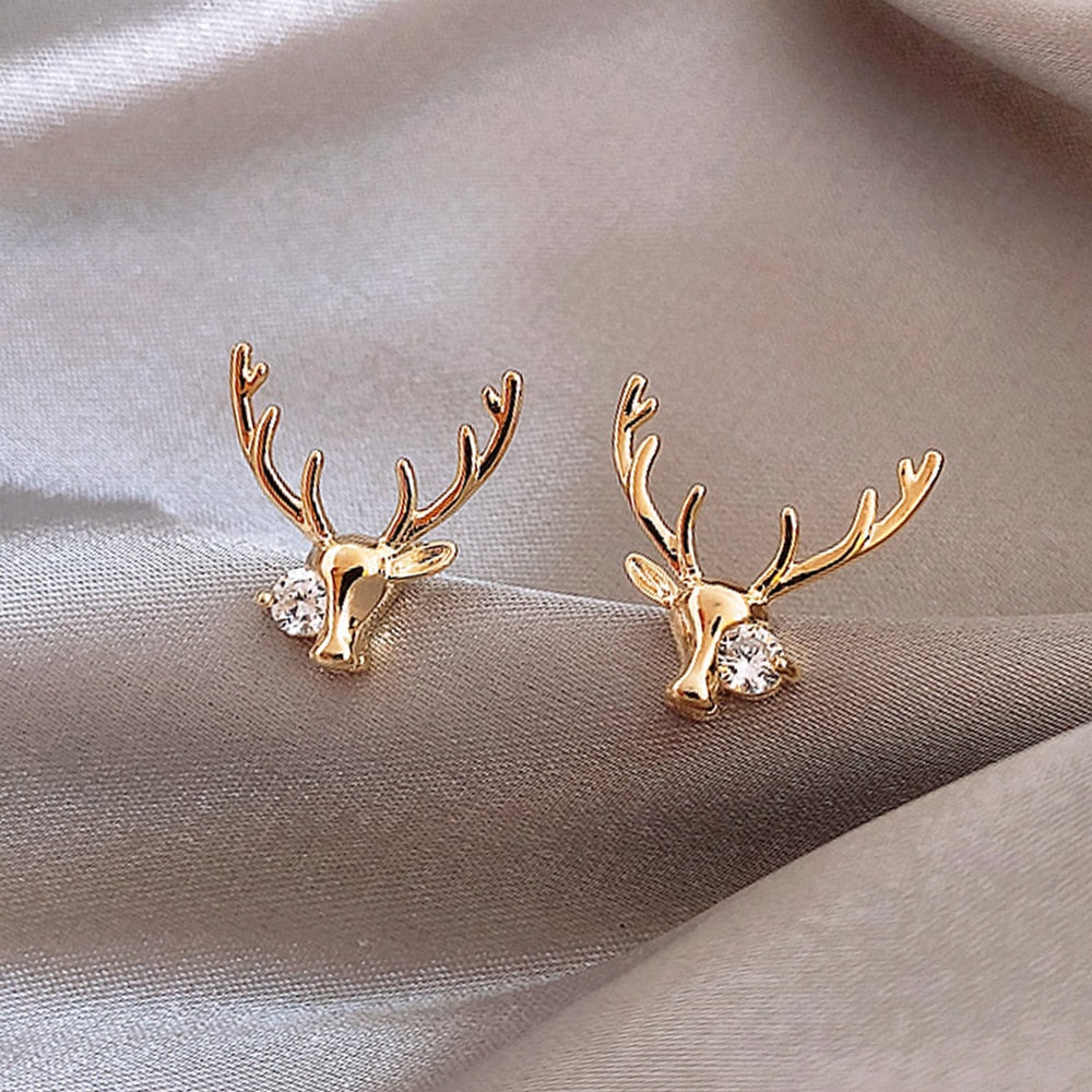 Deer Stud Earring Wedding Party Birthday Gift Jewelry Cute Earrings