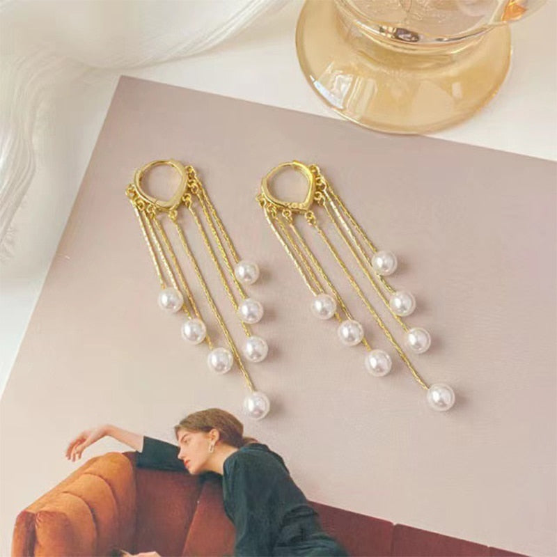 28 Styles Long Tassel Dangle Drop Earrings Women Girl Party Gift Fashion Ear