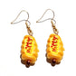 Hot dog Handmade Resin Drop Earrings Cartoon Art Women Party Jewelry Ear Fashion