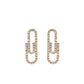 28 Styles Safety Pin Stud Earrings Paper Clip Pin Earrings Minimalist Fashion