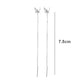 Butterfly Thread Drop Earrings Fashion Women Summer Party Jewelry Girls Gifts