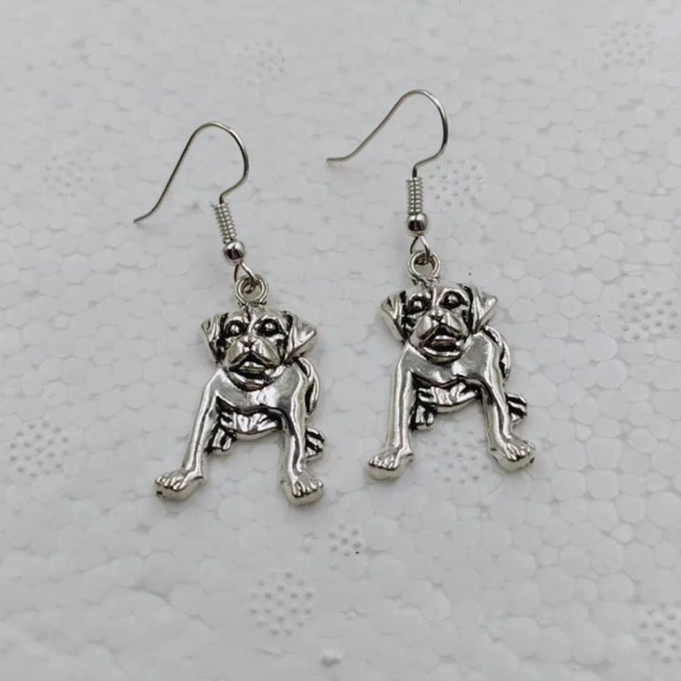 Dog Decor Drop Earrings Fashion Party Girls Pendant Earrings Women Jewelry