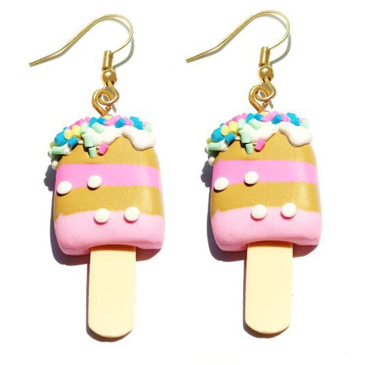 Funny Cute Colorful Ice Cream Drop Earrings Women Creativity Jewelry Cute