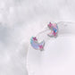 37 Styles Smile Knife Holographic Design Exquisite Drop Earrings Women Travel