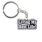 43 Styles Phrase Quotes Keychain Car Keyring Cartoon Creative Pendant Souvenir