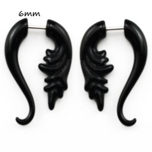 13 Styles Punk Wolf Tooth Spiral Bull Horn Snail Wing Shape Punk Men Earrings