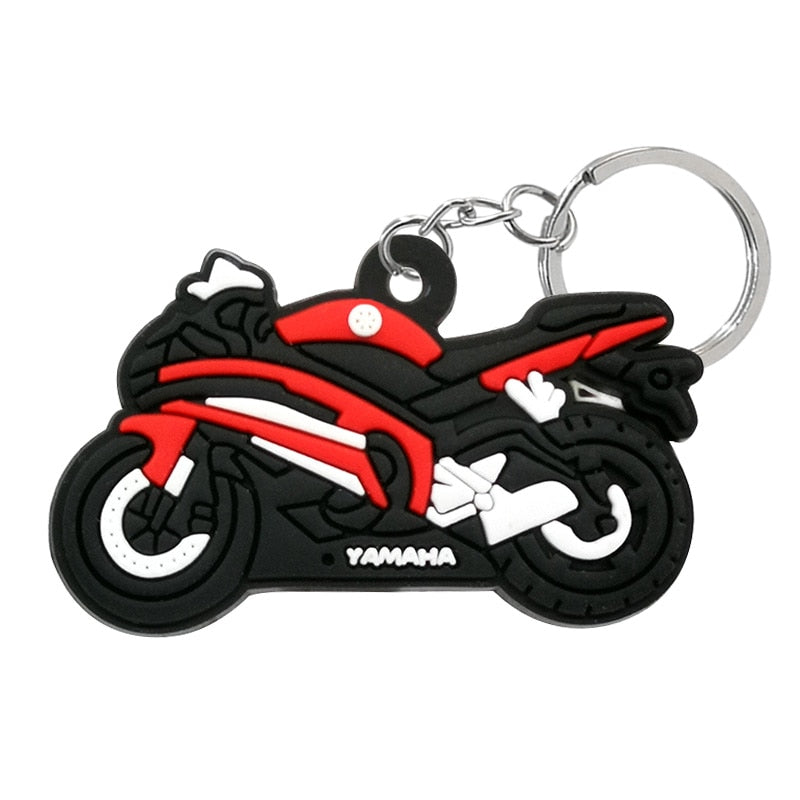 21 Styles PVC Vehicle Series Keychain Cute Keyring Car Key Accessories Gadget