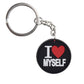 43 Styles Phrase Quotes Keychain Car Keyring Cartoon Creative Pendant Souvenir