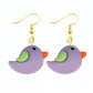 43 Styles Colorful Acrylic Animal Design Cartoon Dangle Earrings Women Gifts