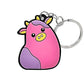 14 Styles Anime Keychain Cute Pigs Lovely Pink Animal Keyring Kids Toys Gadget