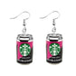 39 Styles Funny Design Bottles Dangle Drop Earrings Women Fashion Creative Art