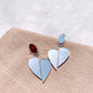 52 Styles Colorful Flame Knife Tape Rule Arrow Drop Earrings Hip Hop Art Women