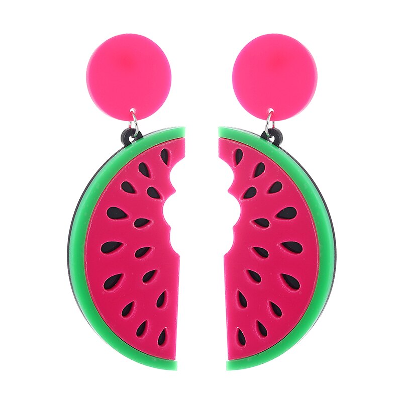 49 Styles Ice Cream Flower Food Drop Earrings Women Travel Fashion Cartoon