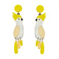 37 Styles Acrylic Mixed Drop Earrings Women Travel Fashion Cartoon Earrings