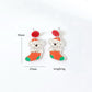 Christmas Socks Drop Charm Earrings For Women Girl Fashion Modern Jewelry Gift