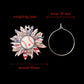 Wooden Baseball Patriotic Flower Dangle Earrings for Girls Women Birthday Gift